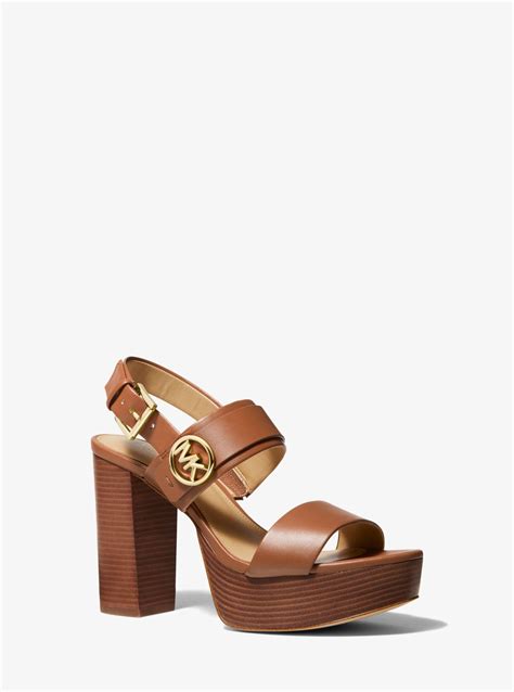 michael kors carmen platform sandal|macy's michael kors shoes.